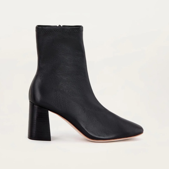 Elise Black Stretch Bootie - Picture 2 of 9